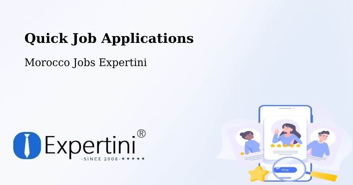 Quick Job Applications - Morocco Jobs Expertini