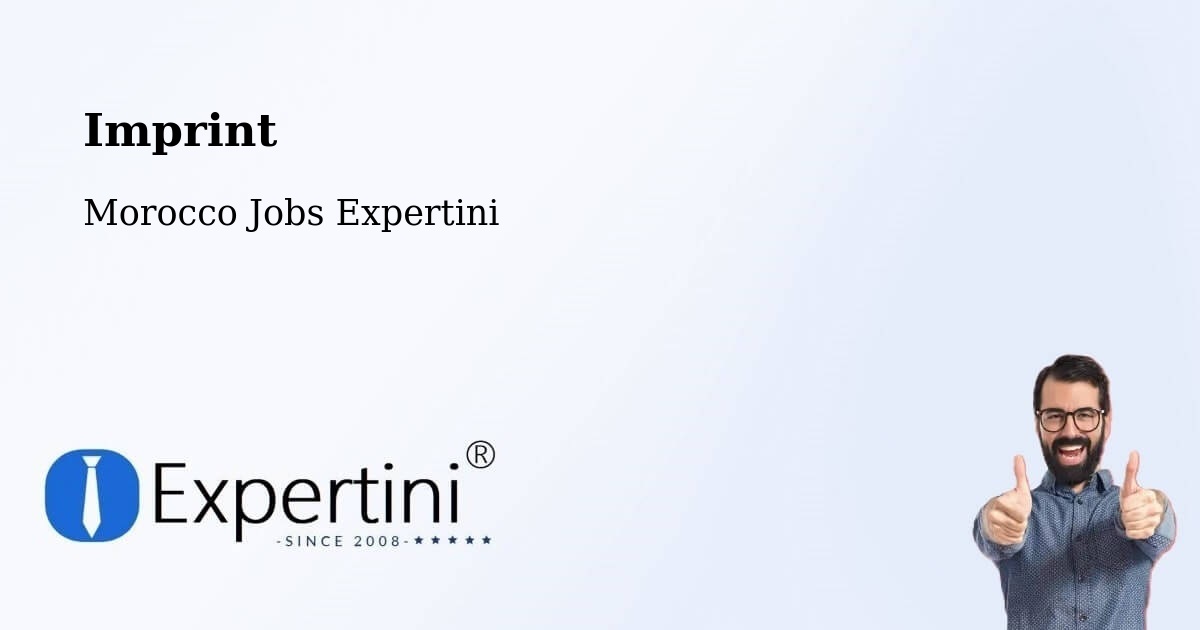 Imprint – Beni Mellal - Morocco Jobs Expertini
