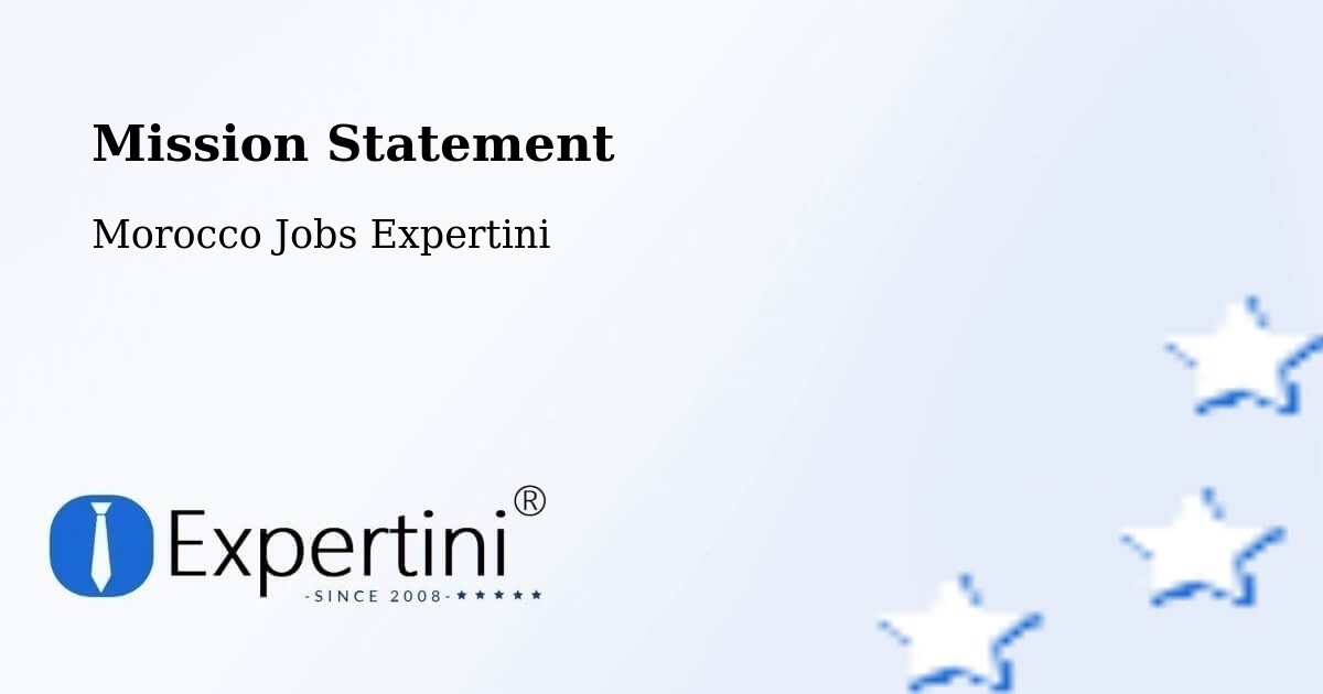 Corporate Mission – Beni Mellal - Morocco Jobs Expertini